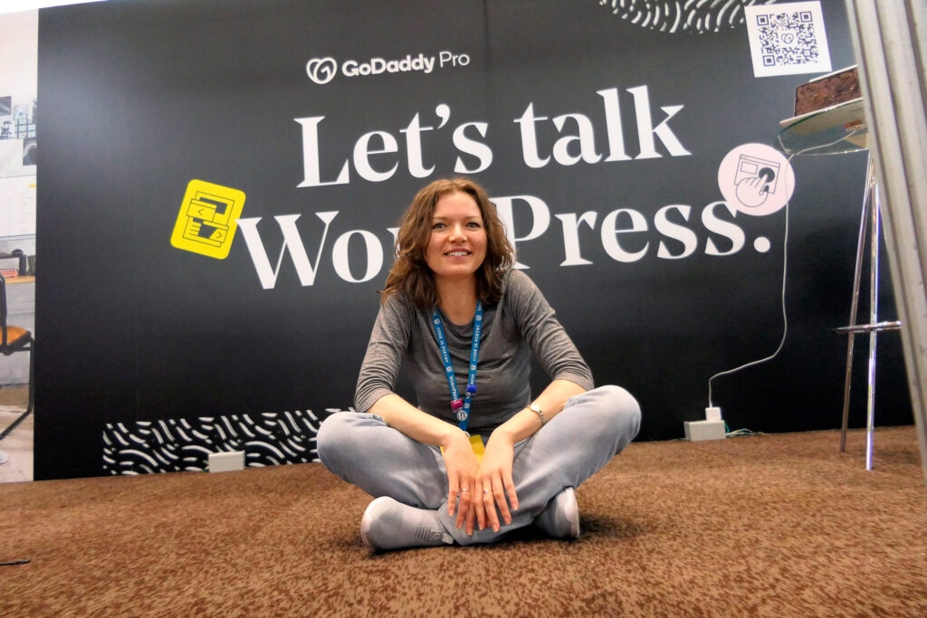 Olga Gleckler at WordCamp Asia 2023